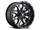 Fuel Wheels Throttle Matte Black Milled 6-Lug Wheel; 22x14; -76mm Offset (04-08 F-150)