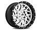 Fuel Wheels Triton Chrome with Gloss Black Lip 6-Lug Wheel; 20x10; -19mm Offset (07-13 Silverado 1500)