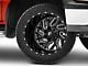 Fuel Wheels Triton Gloss Black Milled 6-Lug Wheel; 20x12; -44mm Offset (99-06 Silverado 1500)