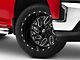Fuel Wheels Triton Gloss Black Milled 6-Lug Wheel; 20x12; -44mm Offset (19-24 Silverado 1500)
