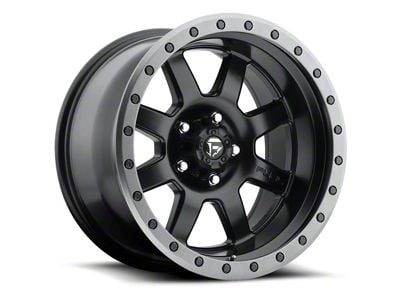 Fuel Wheels Trophy Matte Black 6-Lug Wheel; 18x10; -12mm Offset (14-18 Sierra 1500)