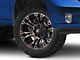 Fuel Wheels Vapor Matte Black Machined with Dark Tint 5-Lug Wheel; 20x10; -18mm Offset (09-18 RAM 1500)