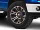 Fuel Wheels Vapor Matte Black Machined 6-Lug Wheel; 20x10; -18mm Offset (09-14 F-150)