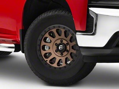 Fuel Wheels Vector Bronze 6-Lug Wheel; 17x9; -12mm Offset (19-25 Silverado 1500)