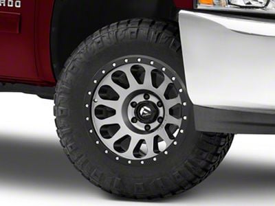 Fuel Wheels Vector Gun Metal 6-Lug Wheel; 18x9; 1mm Offset (07-13 Silverado 1500)