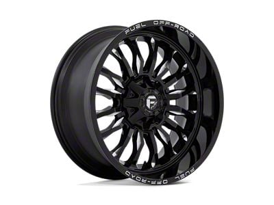 Fuel Wheels Arc Gloss Black Milled 6-Lug Wheel; 22x10; -18mm Offset (21-24 Yukon)