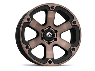 Fuel Wheels Beast Matte Black Machined with Dark Tint 6-Lug Wheel; 20x9; 1mm Offset (21-24 Yukon)