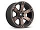 Fuel Wheels Beast Matte Black Machined with Dark Tint 6-Lug Wheel; 20x9; 1mm Offset (21-24 Yukon)