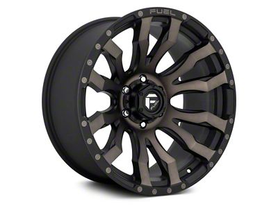 Fuel Wheels Blitz Matte Black Double Dark Tint 6-Lug Wheel; 22x10; -18mm Offset (21-24 Yukon)