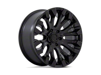 Fuel Wheels Quake Blackout 6-Lug Wheel; 20x9; 1mm Offset (21-24 Yukon)