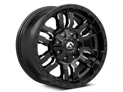 Fuel Wheels Sledge Gloss Black Milled 6-Lug Wheel; 18x9; 19mm Offset (21-24 Yukon)