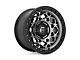 Fuel Wheels Unit Gunmetal with Matte Black Ring 6-Lug Wheel; 17x9; -12mm Offset (21-24 Yukon)