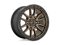 Fuel Wheels Rebel Matte Bronze with Black Bead Ring 6-Lug Wheel; 22x12; -44mm Offset (21-24 Yukon)