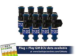 Fuel Injector Clinic High Impedance Fuel Injectors; 1100cc (99-06 4.8L, 5.3L, 6.0L Silverado 1500)