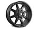 Full Throttle Off Road FT2 Satin Black 5-Lug Wheel; 20x12; -44mm Offset (02-08 RAM 1500, Excluding Mega Cab)