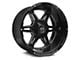 Full Throttle Off Road FT3 Gloss Black Milled 6-Lug Wheel; 20x12; -44mm Offset (04-08 F-150)