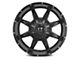 Full Throttle Off Road FT2 Satin Black 6-Lug Wheel; 20x10; 0mm Offset (07-14 Tahoe)