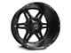 Full Throttle Off Road FT3 Satin Black 6-Lug Wheel; 20x12; -44mm Offset (07-14 Tahoe)