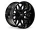 Full Throttle Off Road FT9 Gloss Black 8-Lug Wheel; 20x10; -24mm Offset (11-16 F-350 Super Duty SRW)