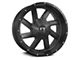 Full Throttle Off Road FT1 Satin Black 6-Lug Wheel; 17x9; 0mm Offset (15-22 Colorado)