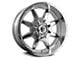 Full Throttle Off Road FT2 Chrome 6-Lug Wheel; 18x9; 0mm Offset (23-25 Canyon)