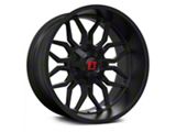 Full Throttle Off Road FT9 Satin Black 6-Lug Wheel; 22x12; -44mm Offset (23-25 Canyon)