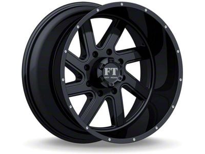 Full Throttle Off Road FT1 Satin Black 6-Lug Wheel; 22x12; -44mm Offset (23-24 Colorado)