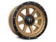 Full Throttle Off Road FT8 Matte Bronze with Matte Black Lip 6-Lug Wheel; 20x9; 0mm Offset (15-20 Tahoe)