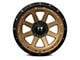 Full Throttle Off Road FT8 Matte Bronze with Matte Black Lip 6-Lug Wheel; 20x9; 0mm Offset (15-20 Tahoe)