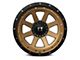 Full Throttle Off Road FT8 Matte Bronze with Matte Black Lip 6-Lug Wheel; 20x9; 0mm Offset (19-24 RAM 1500)