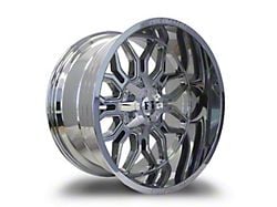 Full Throttle Off Road FT9 Chrome 6-Lug Wheel; 20x10; -24mm Offset (19-25 RAM 1500)