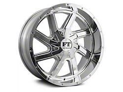 Full Throttle Off Road FT1 Chrome 6-Lug Wheel; 20x12; -44mm Offset (19-23 Ranger)