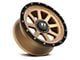 Full Throttle Off Road FT8 Matte Bronze with Matte Black Lip 6-Lug Wheel; 20x9; 0mm Offset (19-25 Sierra 1500)