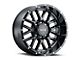 G-FX TM-5 Gloss Black Milled 8-Lug Wheel; 18x9; 0mm Offset (03-09 RAM 2500)