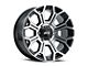 G-FX TR-19 Gloss Black Machined 8-Lug Wheel; 18x9; 12mm Offset (03-09 RAM 2500)