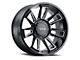 G-FX TR21 Gloss Black Milled 8-Lug Wheel; 20x9; 18mm Offset (03-09 RAM 3500 SRW)