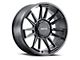 G-FX TR21 Matte Black 8-Lug Wheel; 18x9; 12mm Offset (03-09 RAM 3500 SRW)