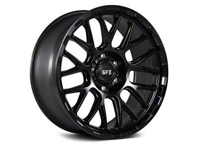 G-FX TM7 Matte Black 6-Lug Wheel; 18x9; 12mm Offset (04-08 F-150)