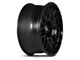 G-FX TM7 Matte Black 6-Lug Wheel; 18x9; 12mm Offset (04-08 F-150)