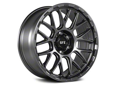 G-FX TM7 Matte Gunmetal 6-Lug Wheel; 18x9; 12mm Offset (04-08 F-150)