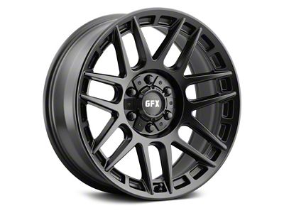 G-FX TM8 Matte Black 6-Lug Wheel; 17x8.5; 18mm Offset (04-08 F-150)