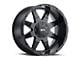 G-FX TR-12 Matte Black 6-Lug Wheel; 17x9; 12mm Offset (04-08 F-150)