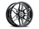 G-FX TR-18 Gloss Black Milled 6-Lug Wheel; 20x9; 12mm Offset (04-08 F-150)