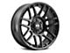 G-FX TM8 Matte Black 6-Lug Wheel; 18x9; 18mm Offset (07-13 Sierra 1500)