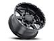 G-FX TR-12 Gloss Black Milled 6-Lug Wheel; 17x9; 12mm Offset (07-13 Sierra 1500)