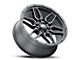 G-FX TR-18 Matte Black 6-Lug Wheel; 17x8.5; 18mm Offset (07-13 Sierra 1500)