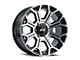 G-FX TR-19 Gloss Black Machined 6-Lug Wheel; 17x8.5; 0mm Offset (07-13 Sierra 1500)