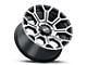 G-FX TR-19 Gloss Black Machined 6-Lug Wheel; 17x8.5; 0mm Offset (07-13 Sierra 1500)