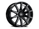 Voxx Vento Gloss Black 6-Lug Wheel; 22x9; 30mm Offset (07-13 Sierra 1500)