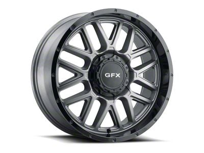 G-FX TM-5 Matte Black 8-Lug Wheel; 20x9; 12mm Offset (11-14 Sierra 3500 HD SRW)